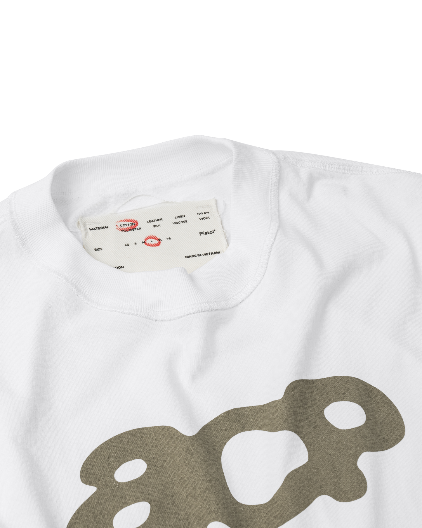 ACP "PULSE LOGO" WHITE BOXY T-SHIRT