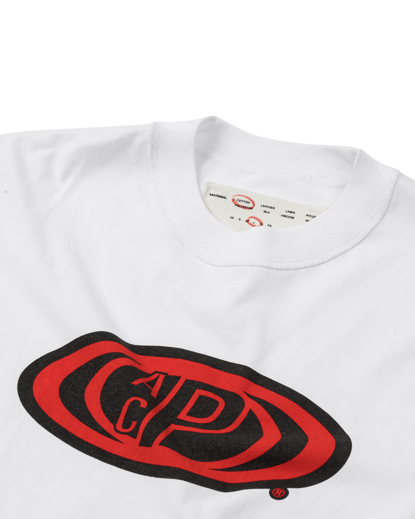 ACP "CYCLONE" WHITE BOXY T-SHIRT