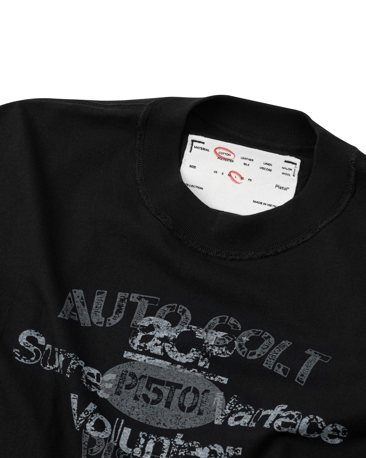 ACP "REPLICA" BLACK BOXY T-SHIRT