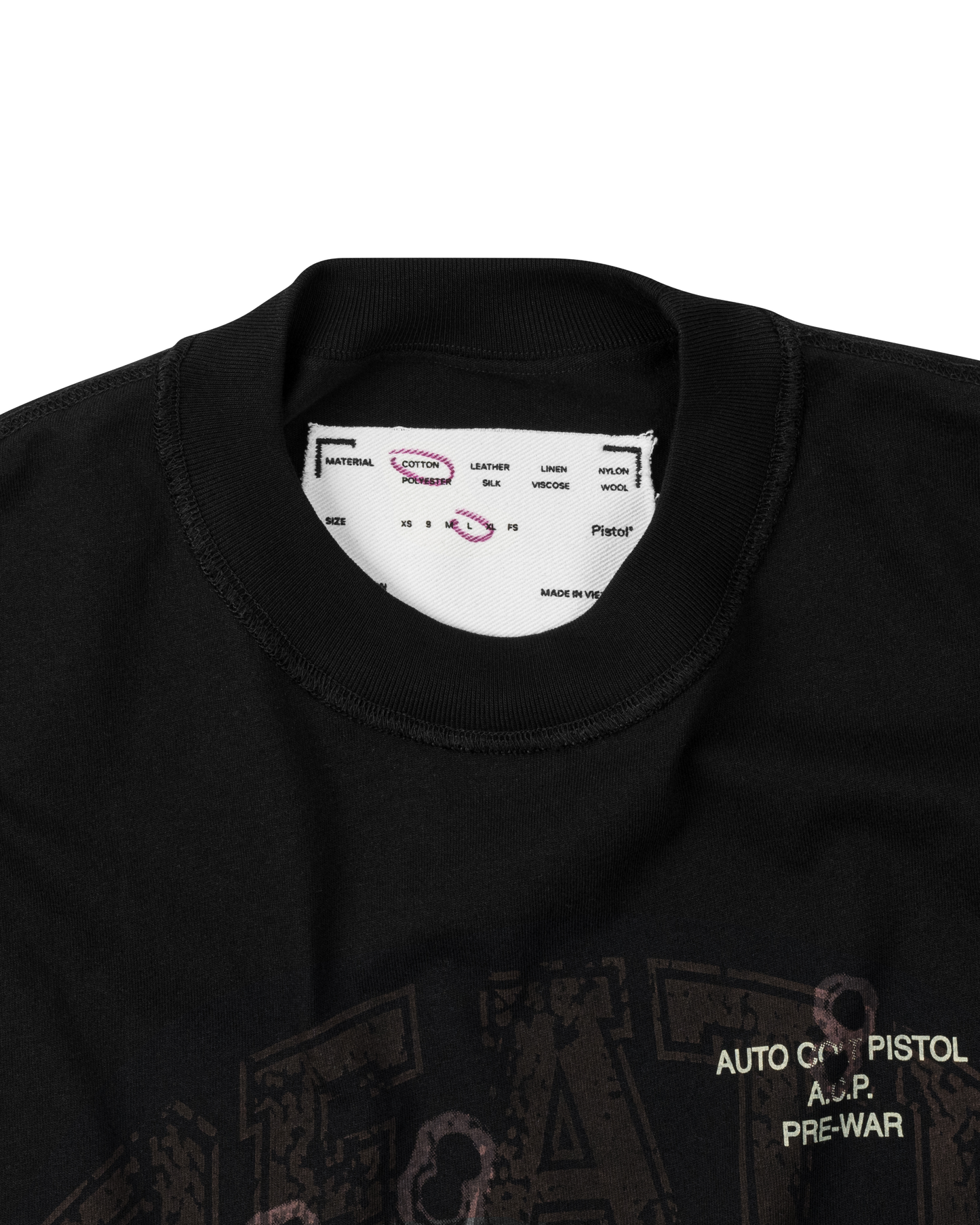 ACP "DEATH" BLACK BOXY T-SHIRT