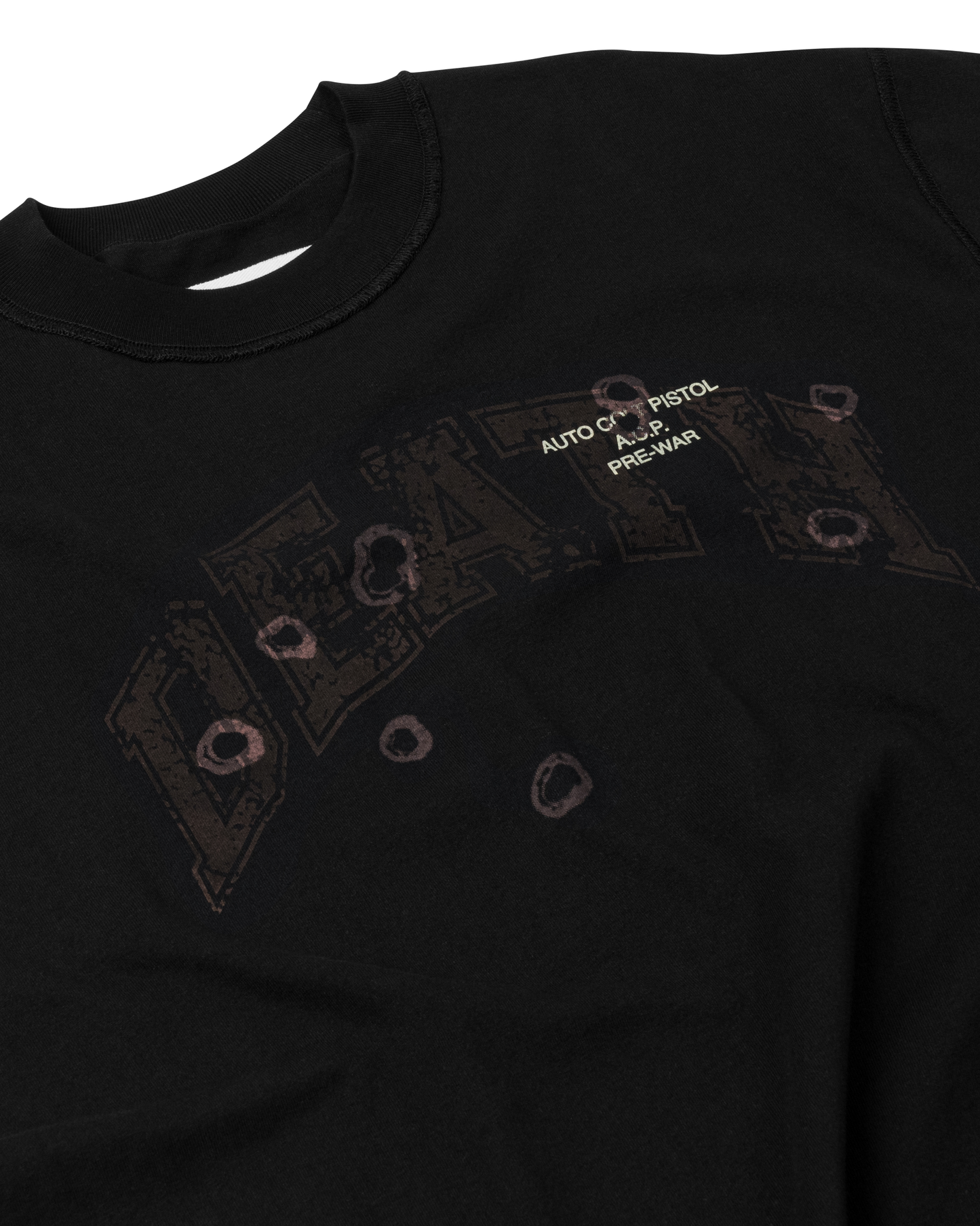ACP "DEATH" BLACK BOXY T-SHIRT