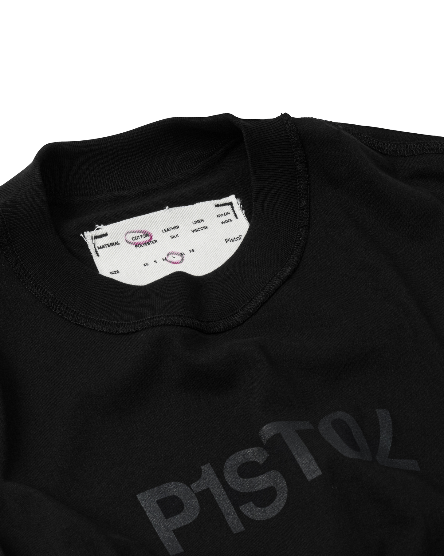ACP "P1ST0L" BLACK BOXY T-SHIRT