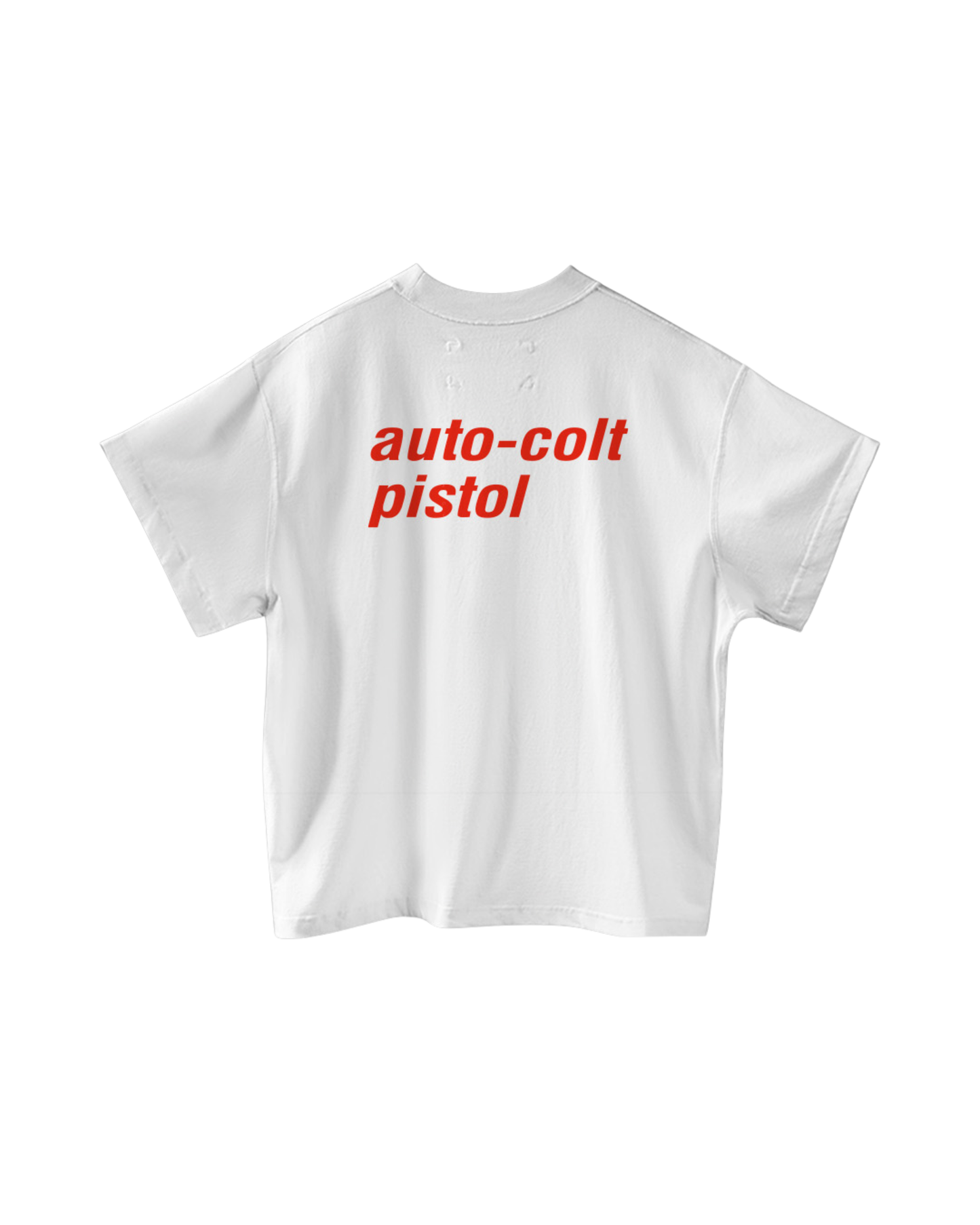 ACP "CYCLONE" WHITE BOXY T-SHIRT