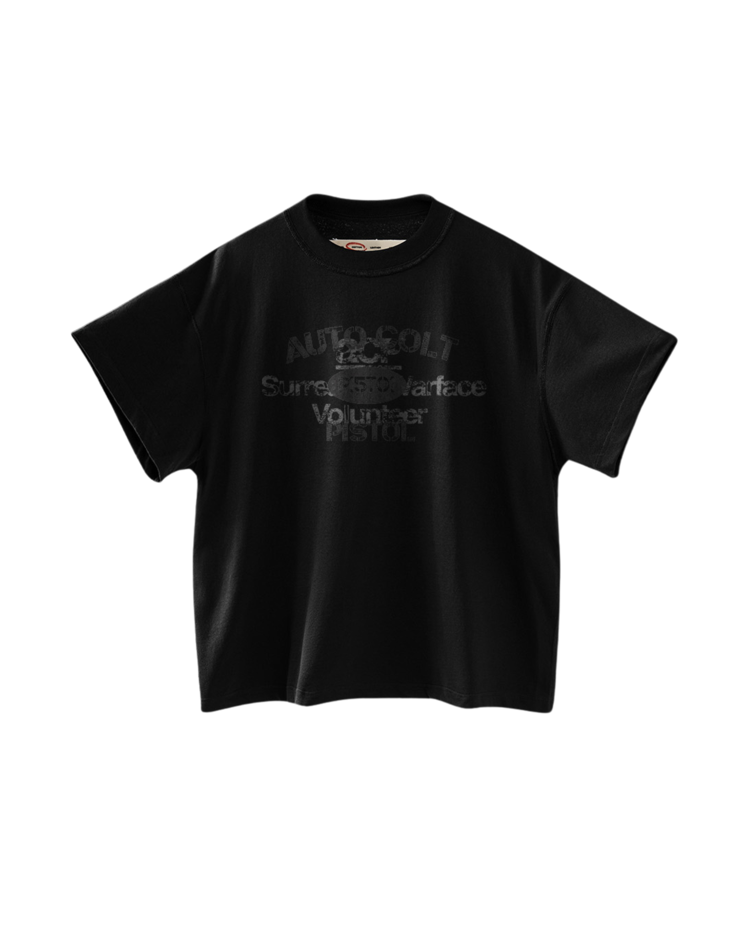 ACP "REPLICA" BLACK BOXY T-SHIRT