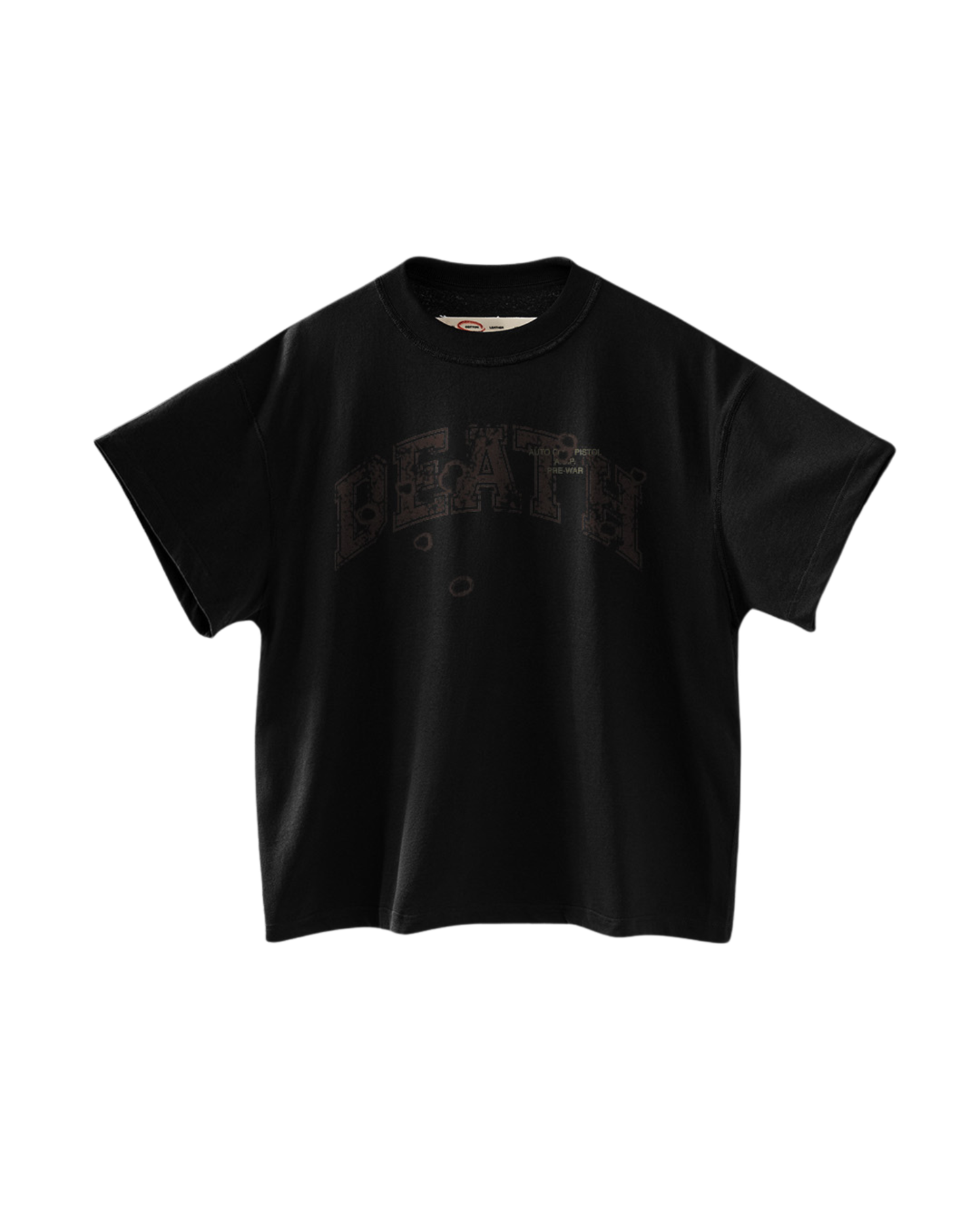 ACP "DEATH" BLACK BOXY T-SHIRT