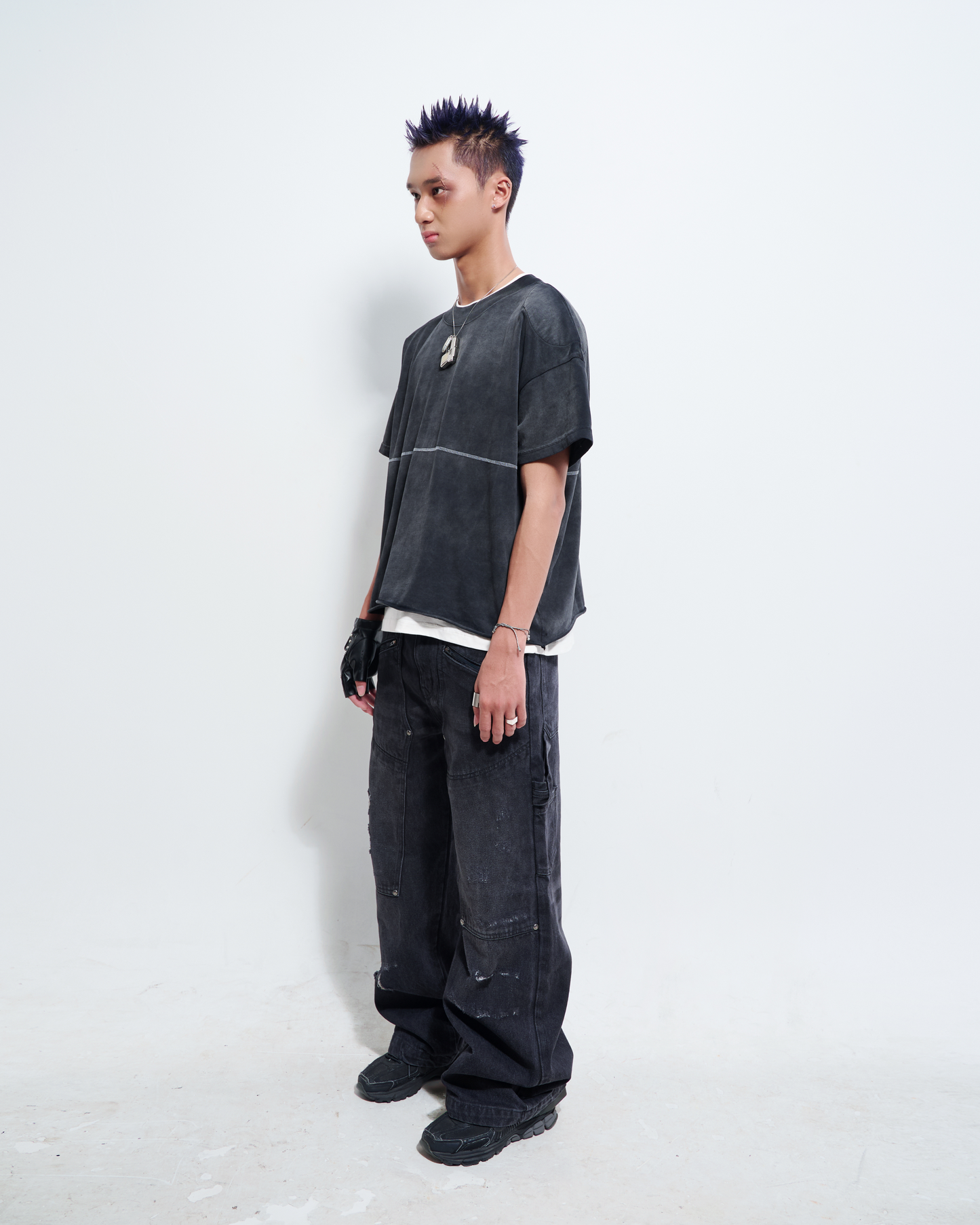Pistol Destroyed Baggy Jeans