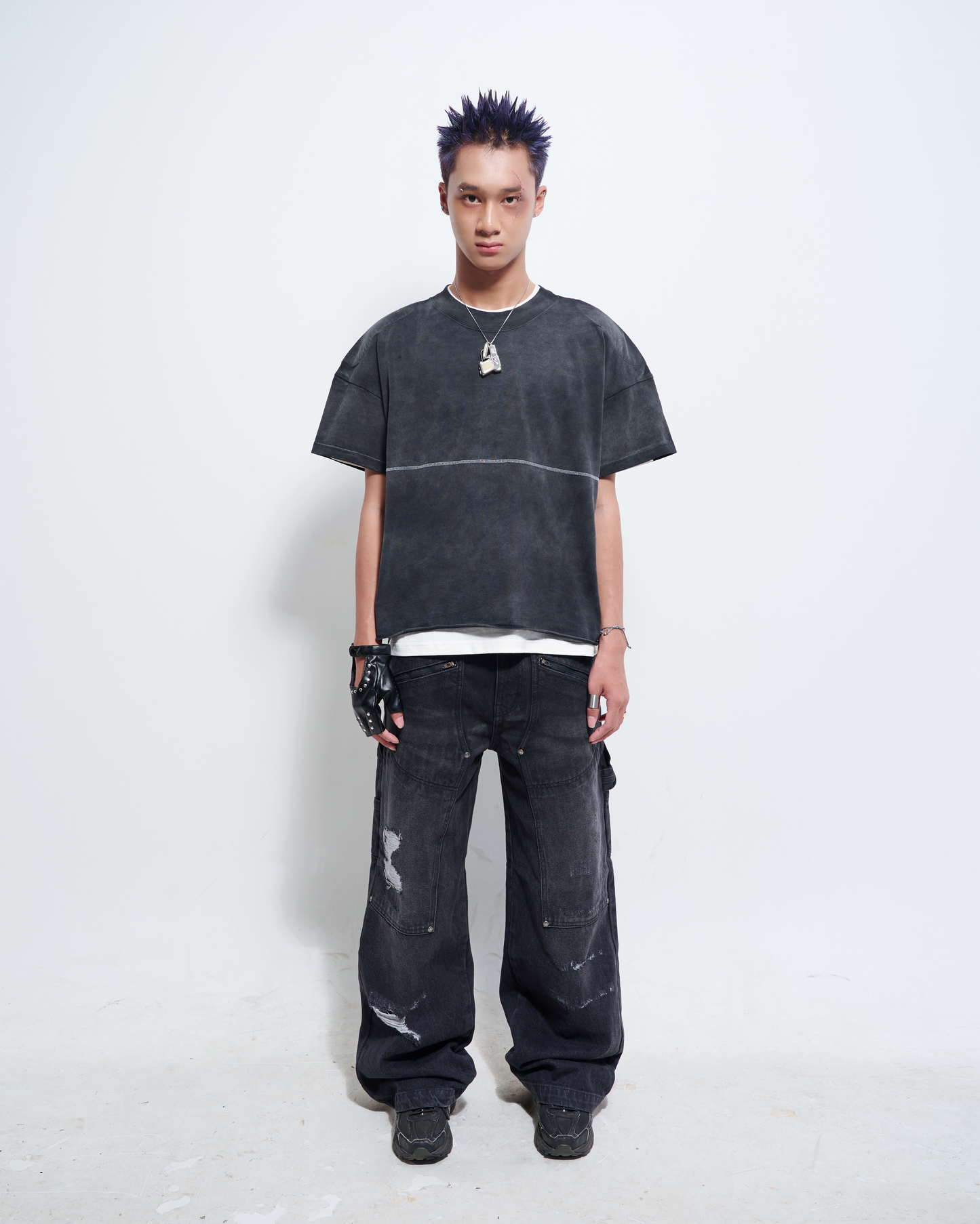 Pistol Destroyed Baggy Jeans