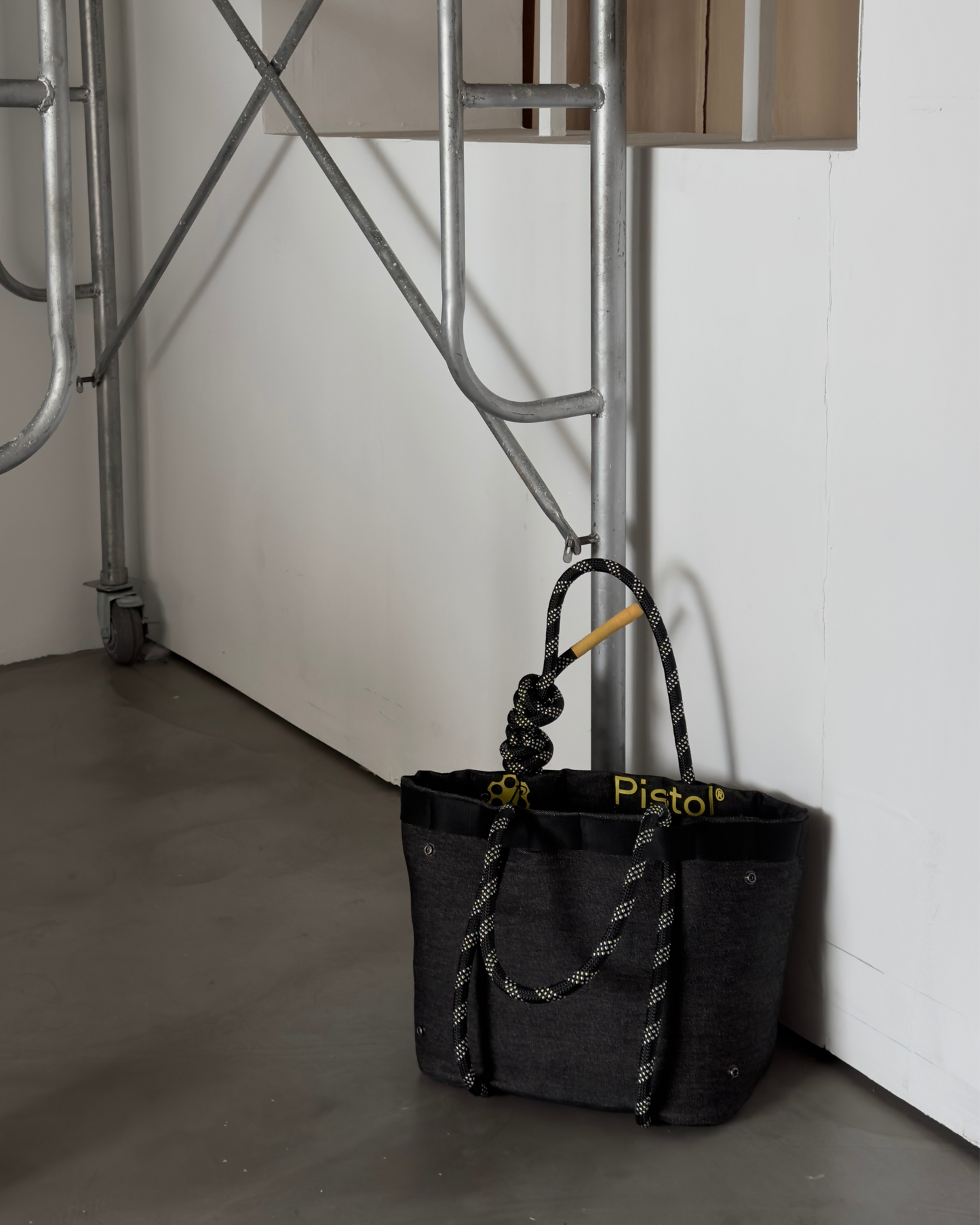 Pistol Raw Denim Tote Bag