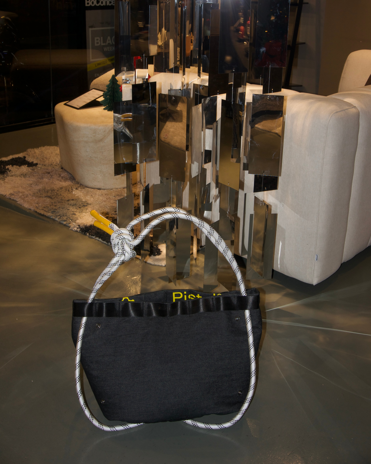 Pistol Raw Denim Tote Bag