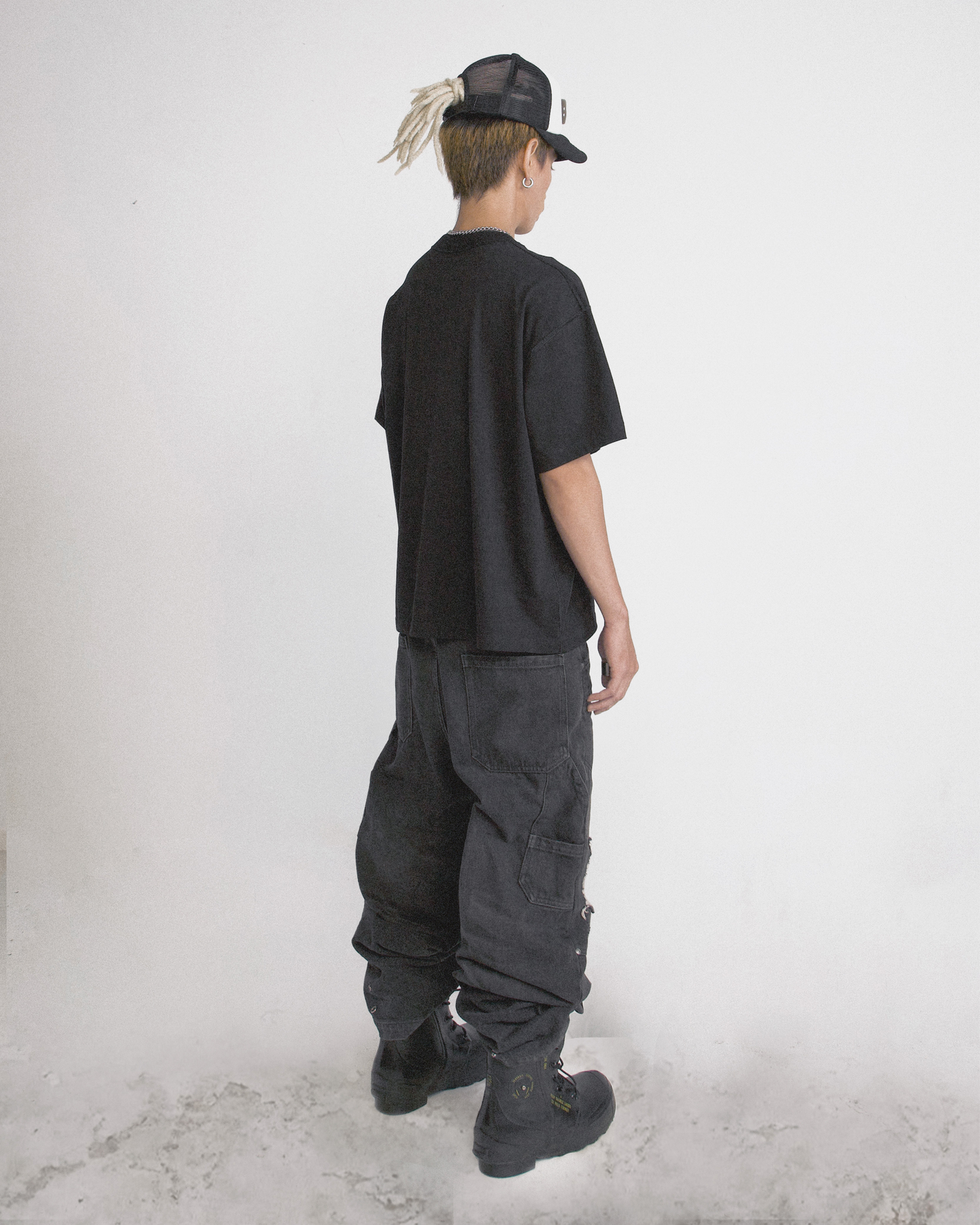 ACP "REPLICA" BLACK BOXY T-SHIRT