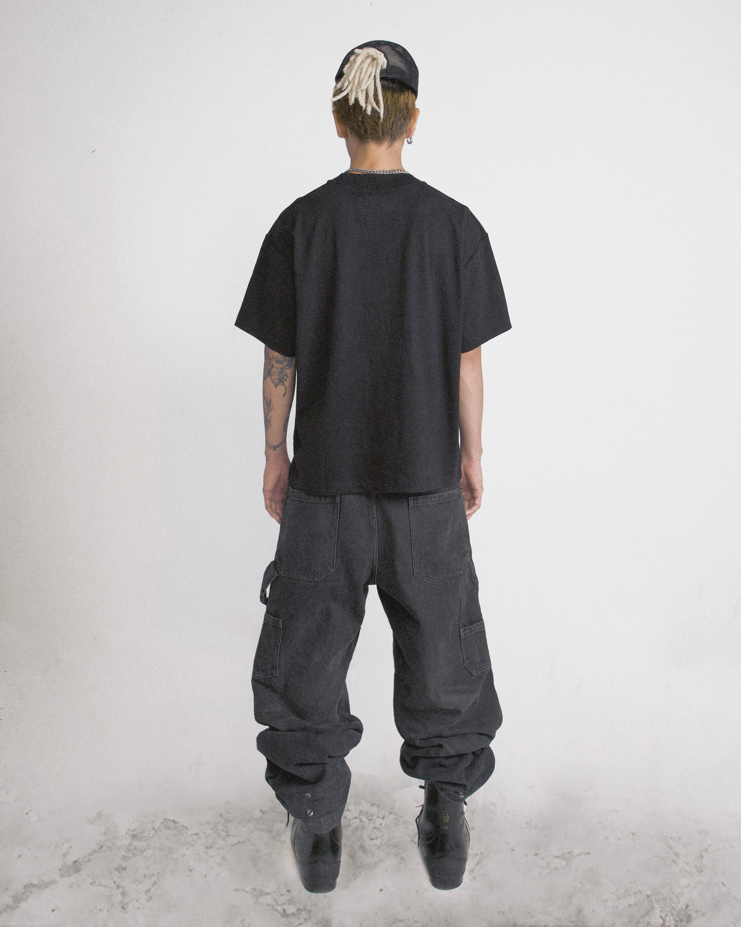 ACP "REPLICA" BLACK BOXY T-SHIRT