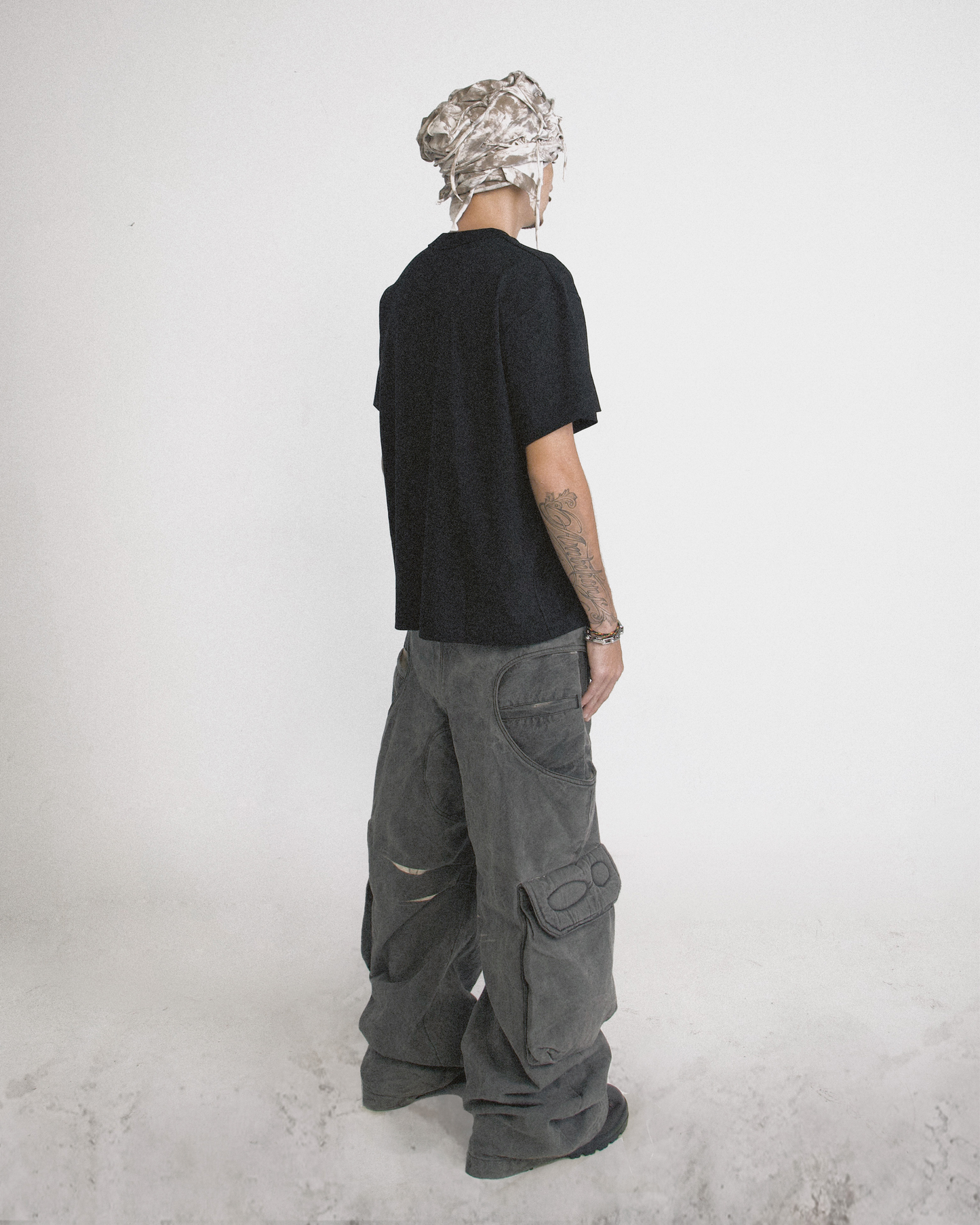 ACP "DEATH" BLACK BOXY T-SHIRT