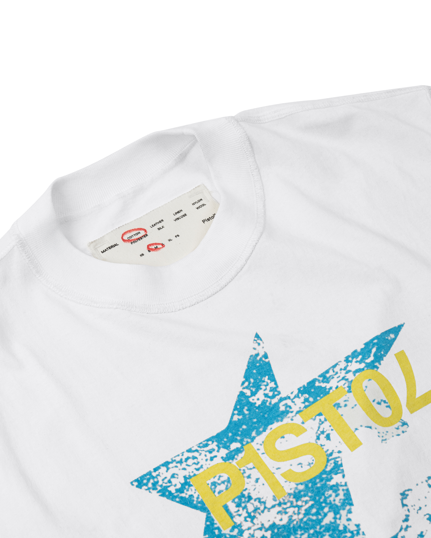 ACP "P*RN ST4R" WHITE BOXY T-SHIRT