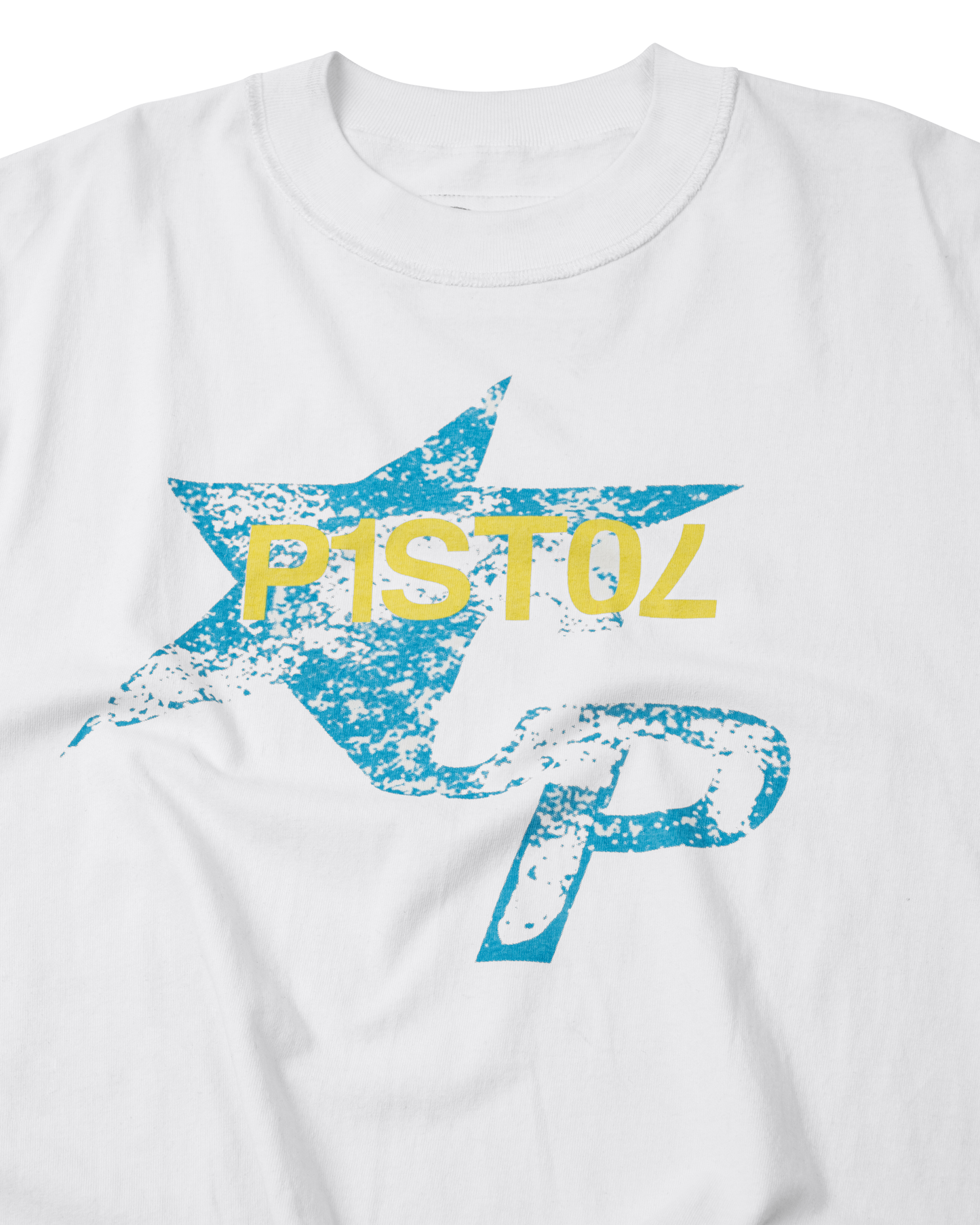 ACP "P*RN ST4R" WHITE BOXY T-SHIRT
