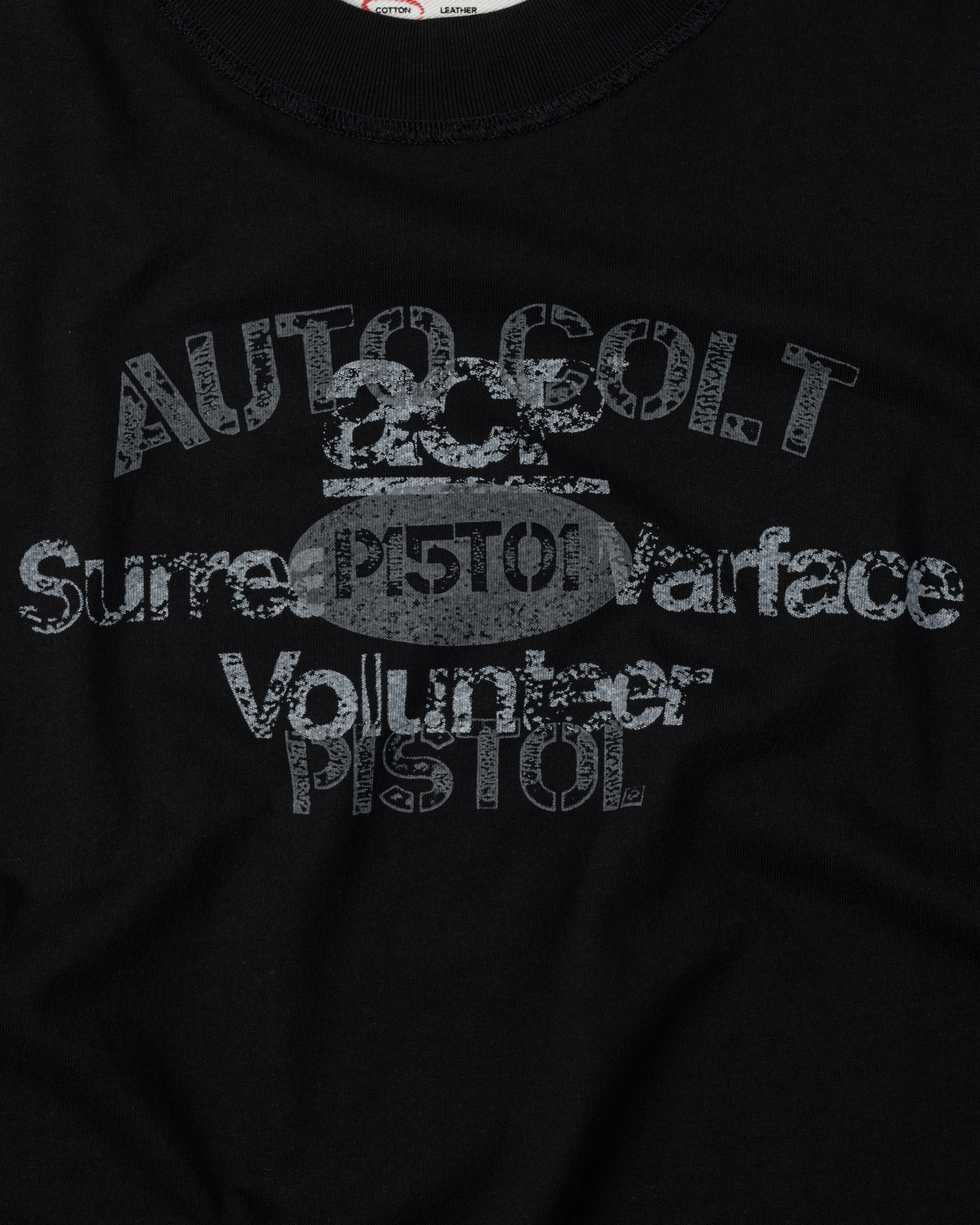 ACP "REPLICA" BLACK BOXY T-SHIRT
