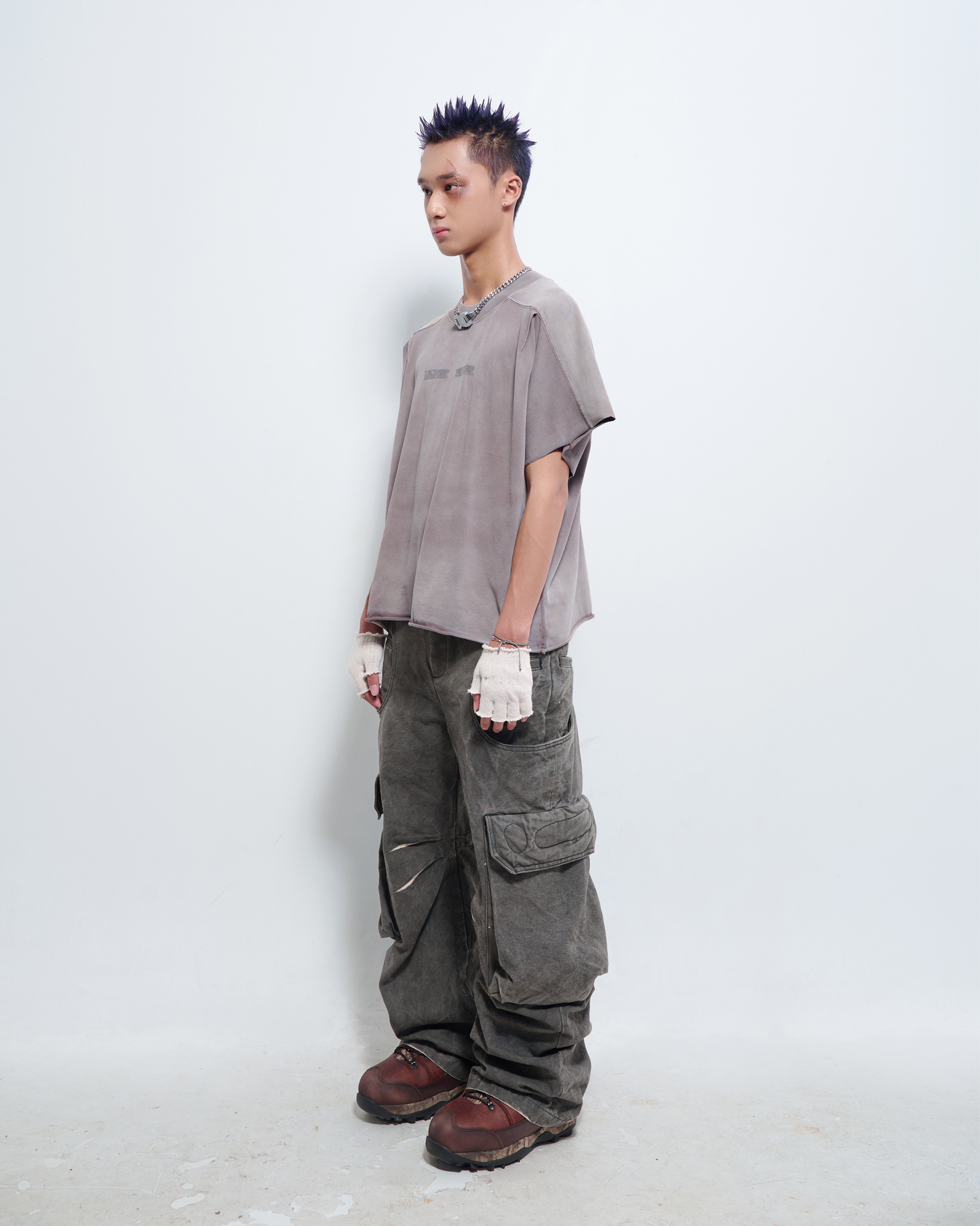 Pistol "PreWar" Ash Grey T-Shirt