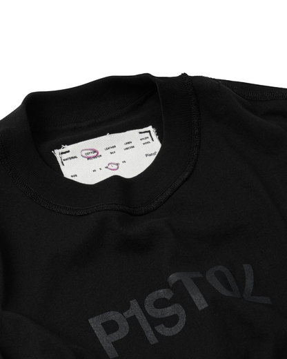 ACP "P1ST0L" BLACK BOXY T-SHIRT
