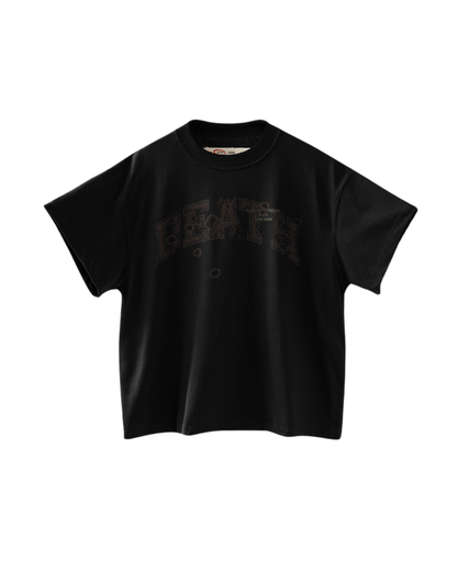 ACP "DEATH" BLACK BOXY T-SHIRT