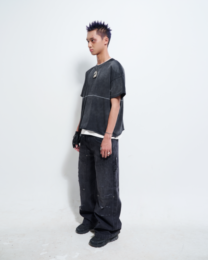 Pistol Destroyed Baggy Jeans