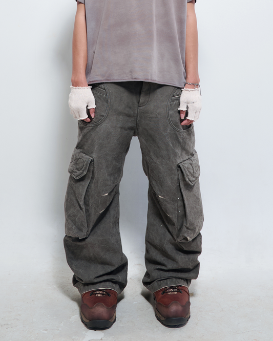 Pistol Stone Khaki Caro Pants