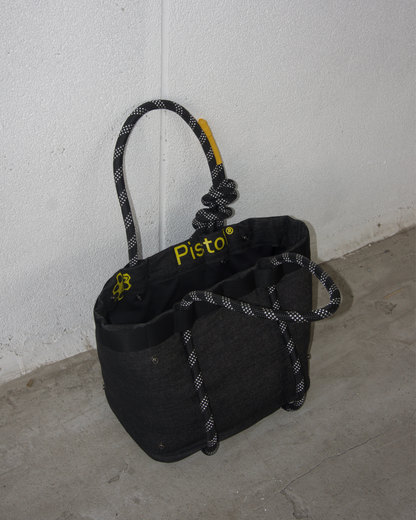 Pistol Raw Denim Tote Bag