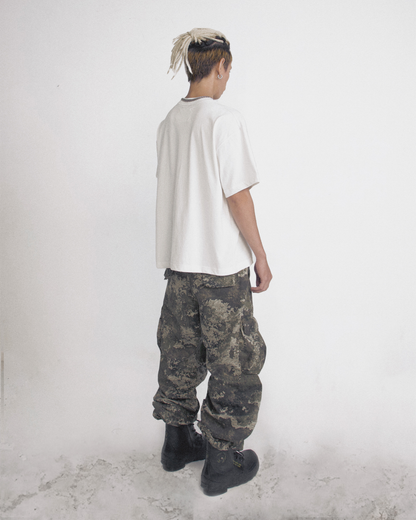 ACP "PULSE LOGO" WHITE BOXY T-SHIRT