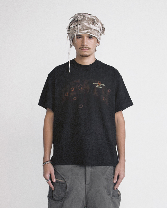ACP "DEATH" BLACK BOXY T-SHIRT