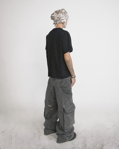 ACP "DEATH" BLACK BOXY T-SHIRT