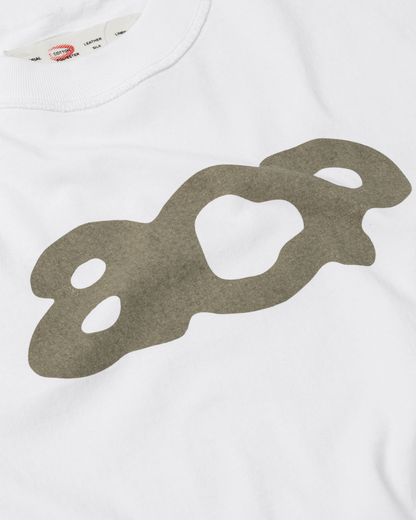 ACP "PULSE LOGO" WHITE BOXY T-SHIRT